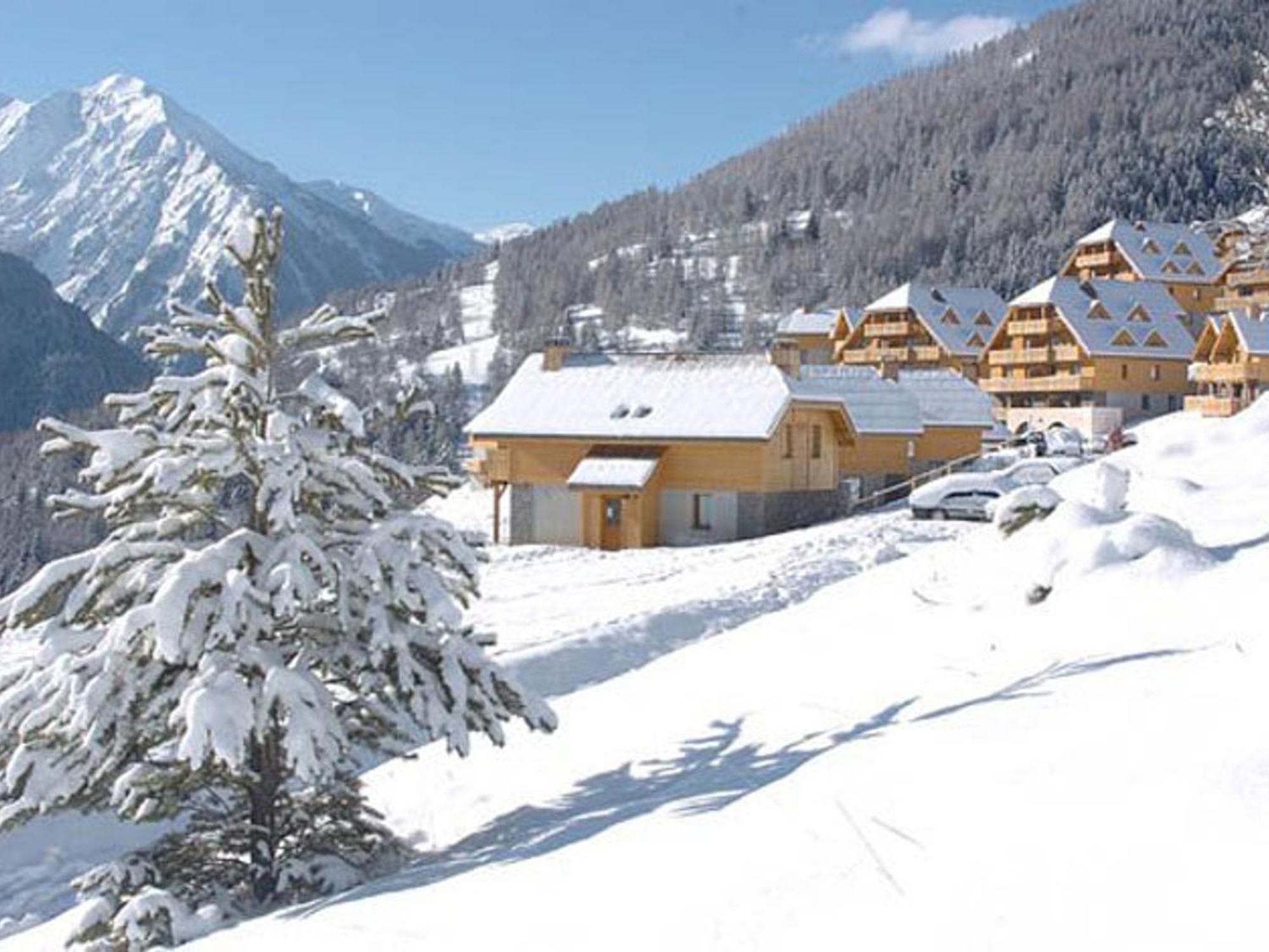 Chalet En Bois Avec 3 Chambres A Pra Loup - Fr-1-165A-47 Uvernet-Fours ภายนอก รูปภาพ