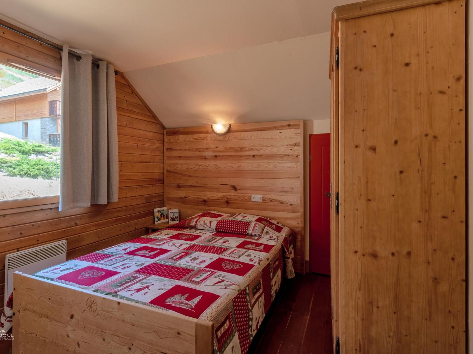 Chalet En Bois Avec 3 Chambres A Pra Loup - Fr-1-165A-47 Uvernet-Fours ภายนอก รูปภาพ